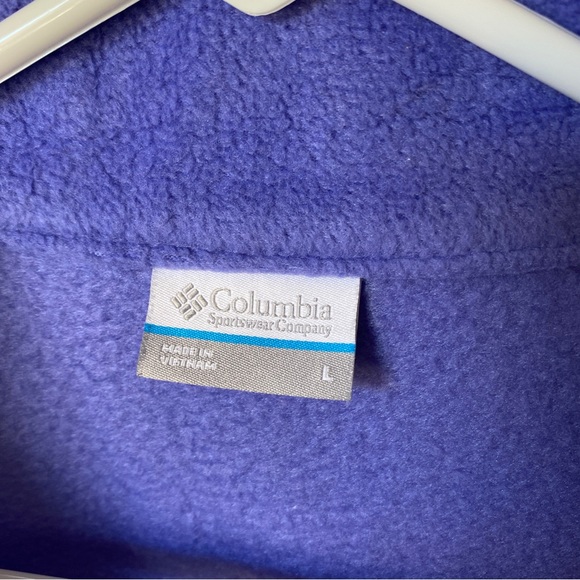 Columbia Purple Fleece Vest - Picture 3 of 5